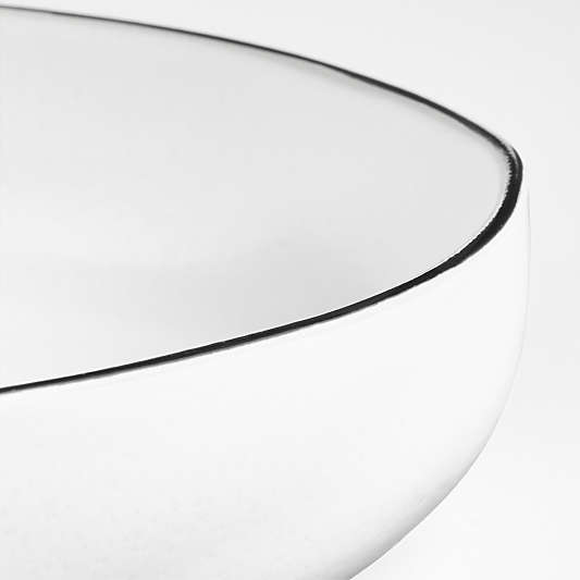 Range White Low Bowl