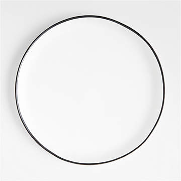 Melamine 5 section divided Rectangle Plate White, Pack of 6