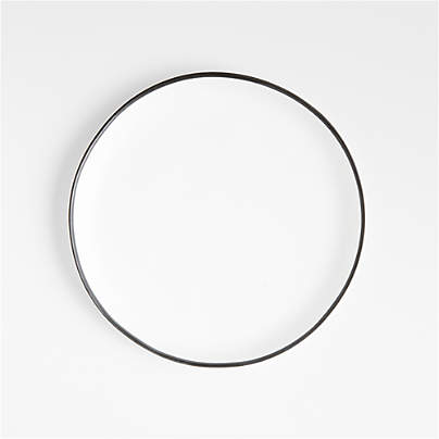 Range White Outdoor Melamine Salad Plate by Leanne Ford