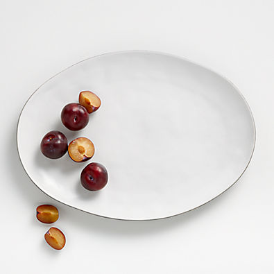 View Range Oval Platter by Leanne Ford details