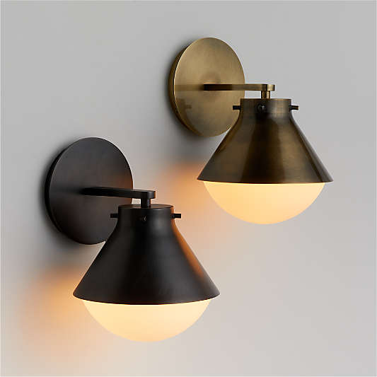 Rainier Conical Wall Sconces