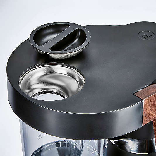 Ratio Eight Series 2 Matte Black and Walnut Coffee Maker