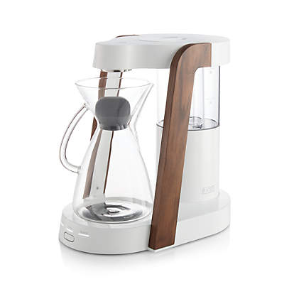 Ratio Eight Coffee Maker - Matte Black with Walnut