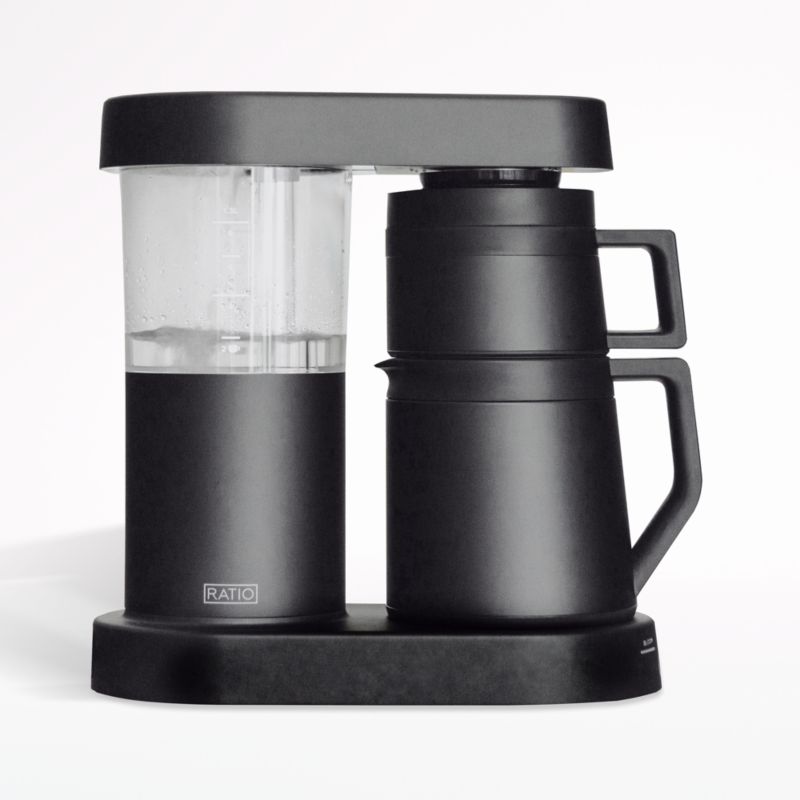 Ratio Six Black Matte Coffee Maker + Reviews, Crate & Barrel