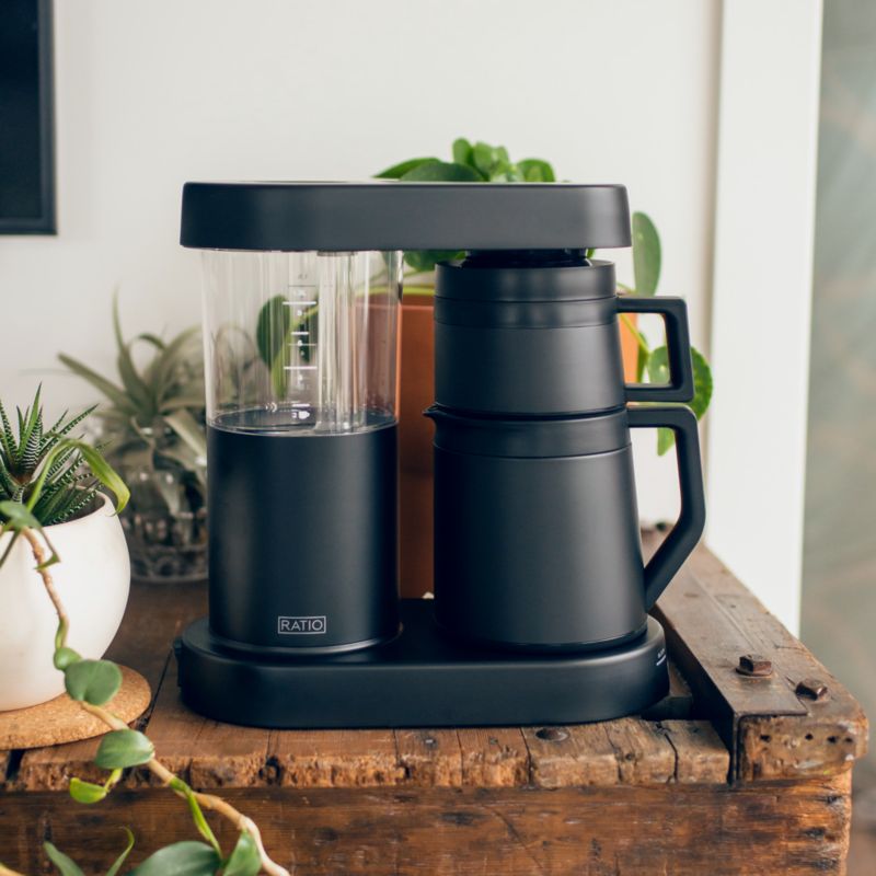 Series 2 Ratio Six Matte Black Coffee Maker - image 1 of 7