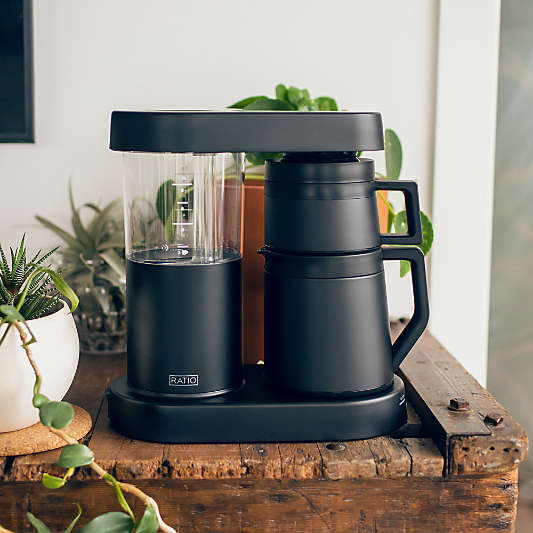 Series 2 Ratio Six Matte Black Coffee Maker