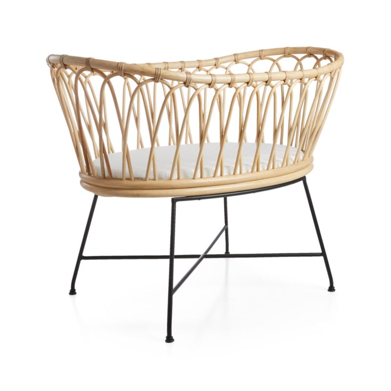 Rattan Baby Bassinet - image 7 of 11