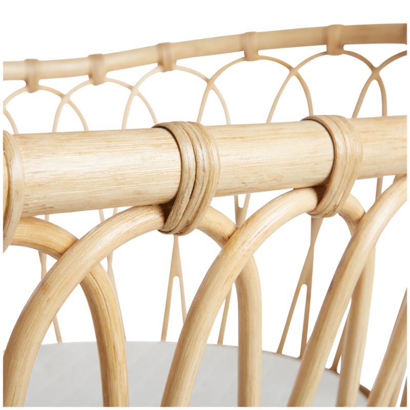 Rattan Baby Bassinet - image 9 of 11