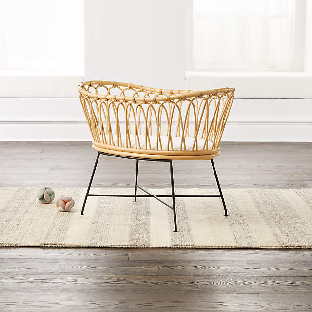 wicker bassinet
