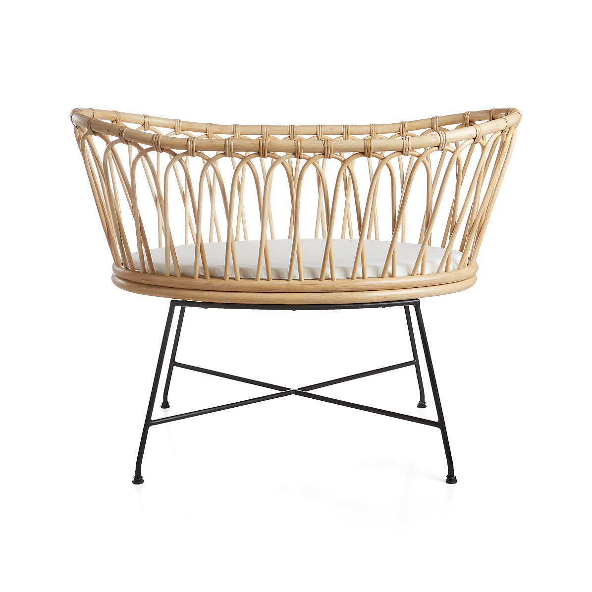 wicker bassinet