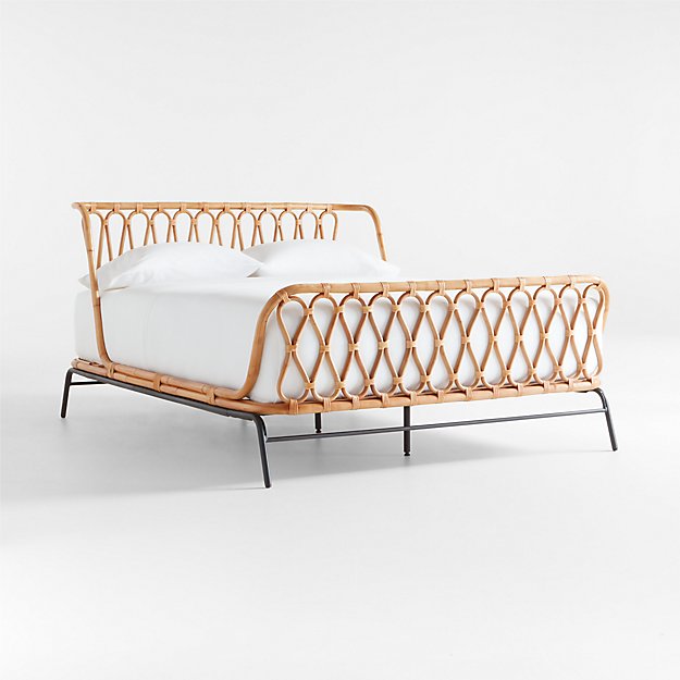 Rattan Kids Queen Bed Frame Reviews Crate Kids