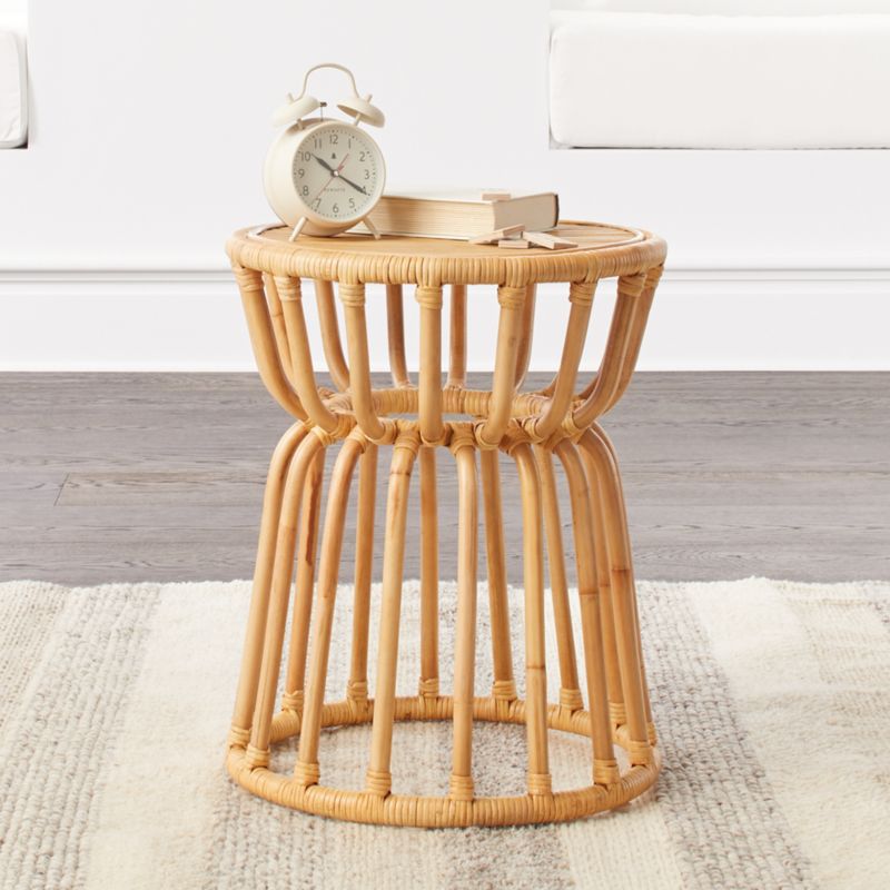 Rattan Nursery Side Table