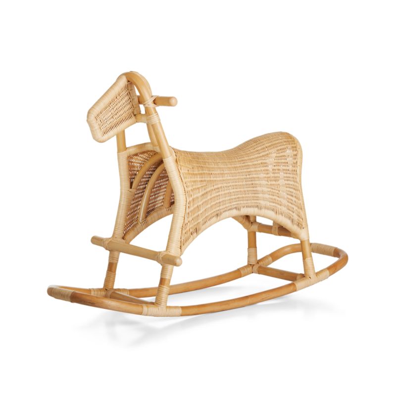 Rattan Toddler Rocking Horse - image 12 of 17