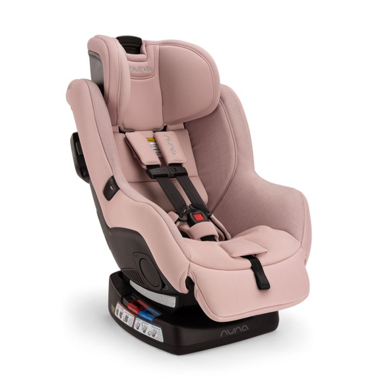 Nuna RAVA Thistle Pink Convertible Baby Car Seat + Reviews | Crate & Kids