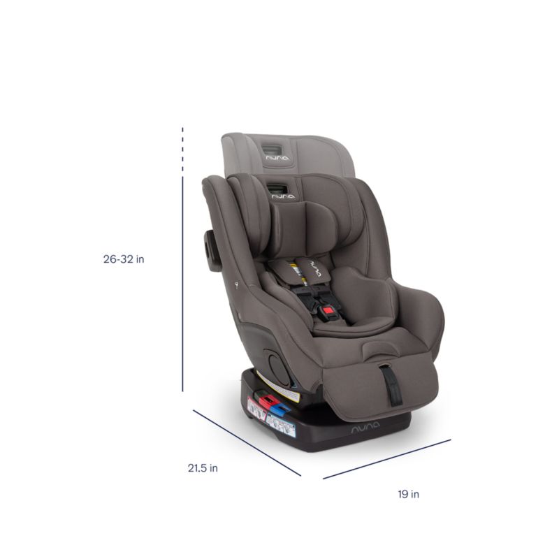 Nuna RAVA next Granite Grey Convertible Baby Car Seat - image 6 of 8