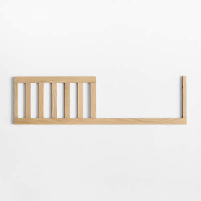 Raya Natural Oak Wood Toddler Bed Rail