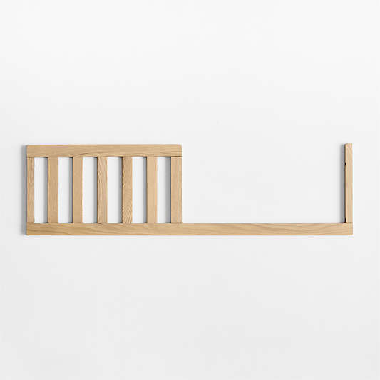 Raya Natural Oak Wood Toddler Bed Rail