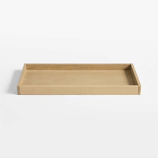 Raya Natural Oak Wood Baby Changing Table Topper