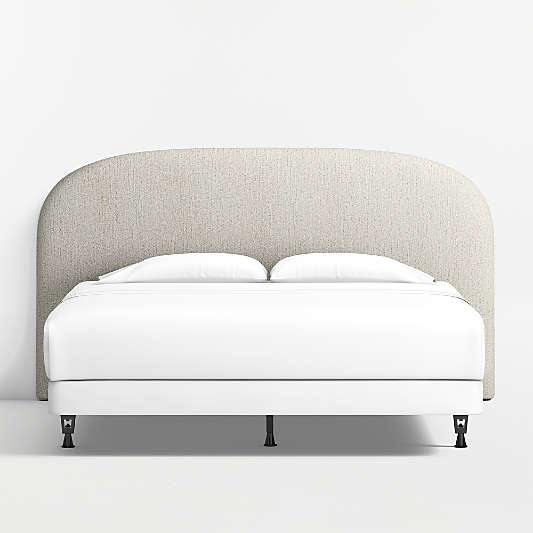 Rayna Curved Upholstered King Headboard