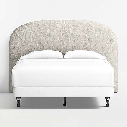 Rayna Curved Upholstered Queen Headboard