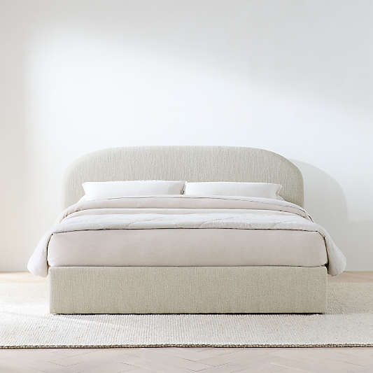 Rayna Curved Upholstered Bed