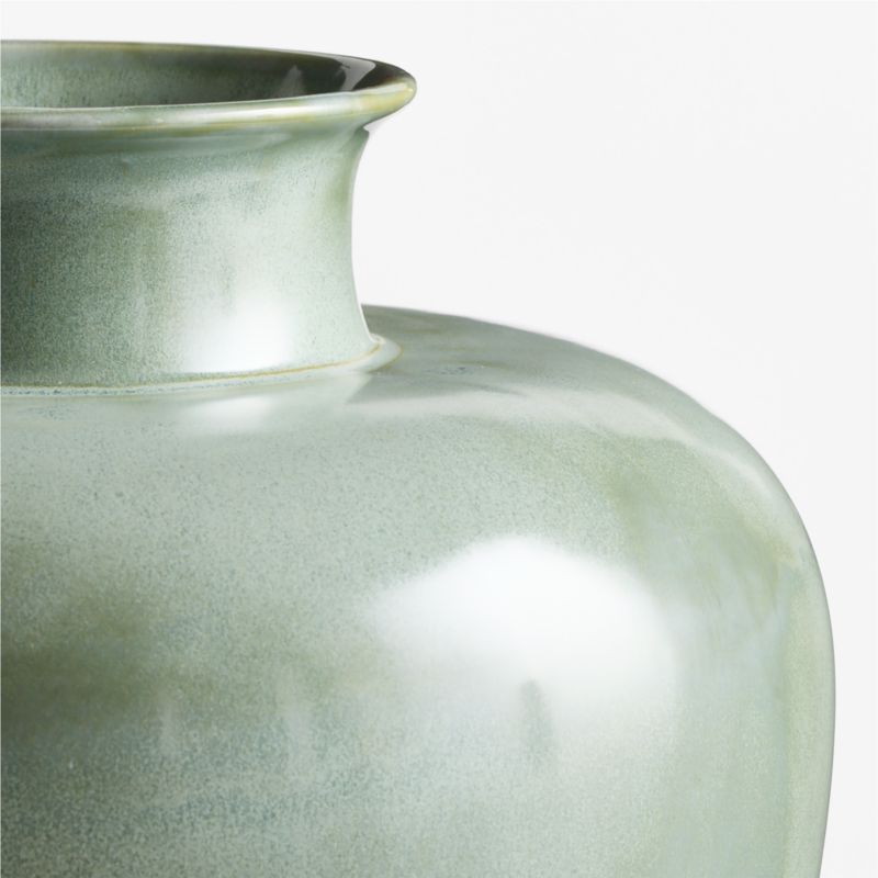 Rochester Large Mint Ceramic Vase 17" - image 4 of 6