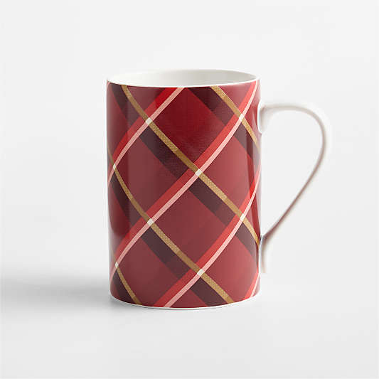 Red Tartan 12.75-oz. Mug