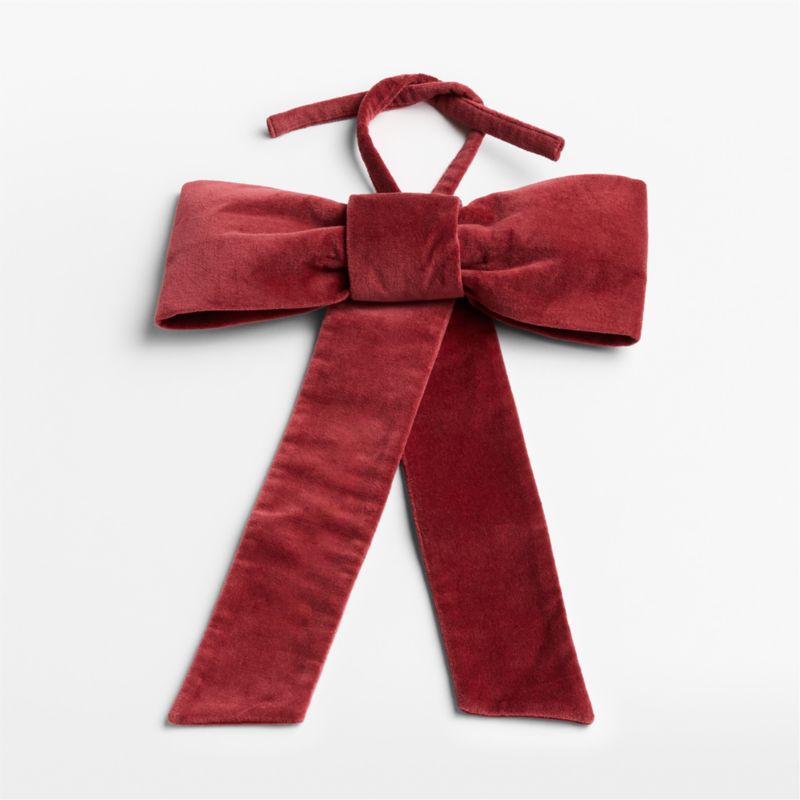 Red Velvet Holiday Wreath Bow - image 3 of 4