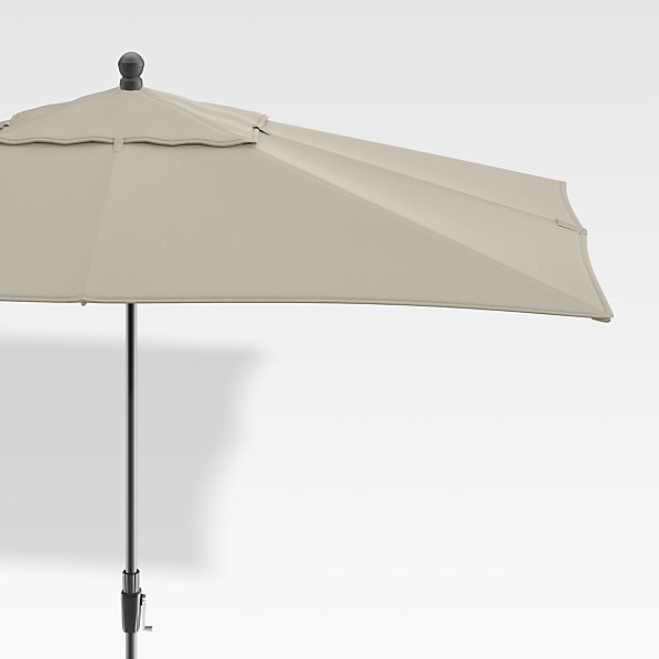 Details about   Market Umbrella 10 Ft x 6.5 Ft Rectangular UV Protection Water Repellent 