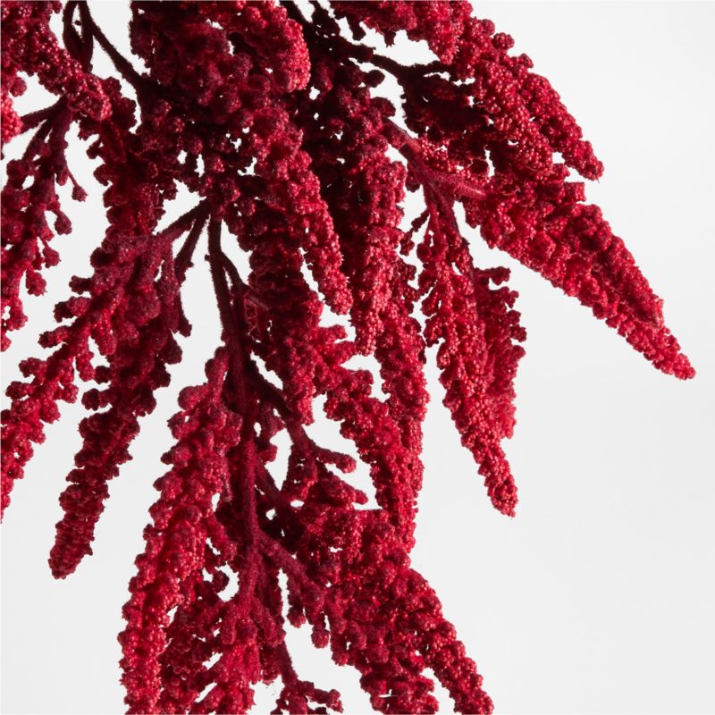 Red Amaranthus Holiday Stem 50" - image 3 of 4