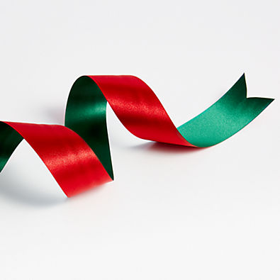 View Red/Dark Green Satin Ribbon details