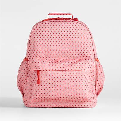 Pastel Pink and Blue Cheetah Pattern Backpack by Alexandra Str