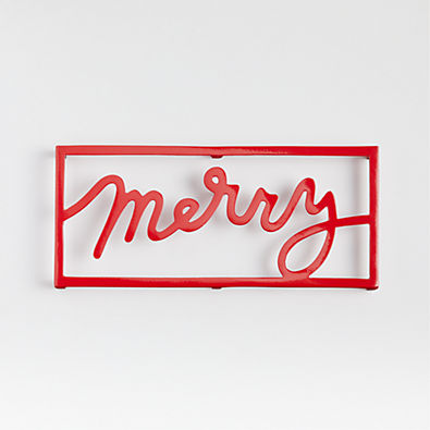 View Red Merry Trivet details