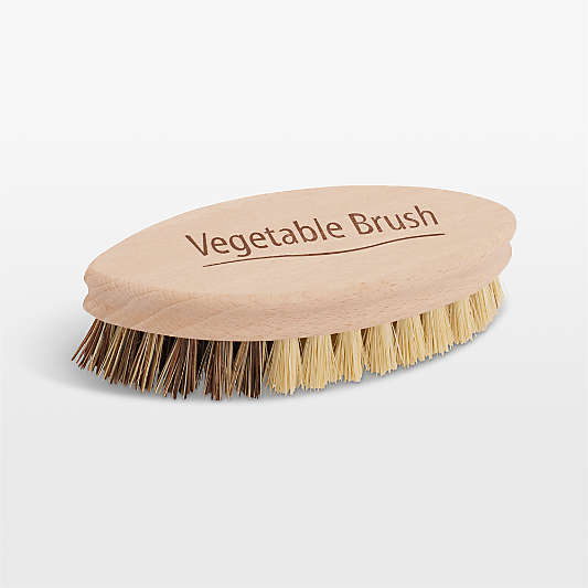 Redecker Beechwood and Natural Bristles Veggie Brush