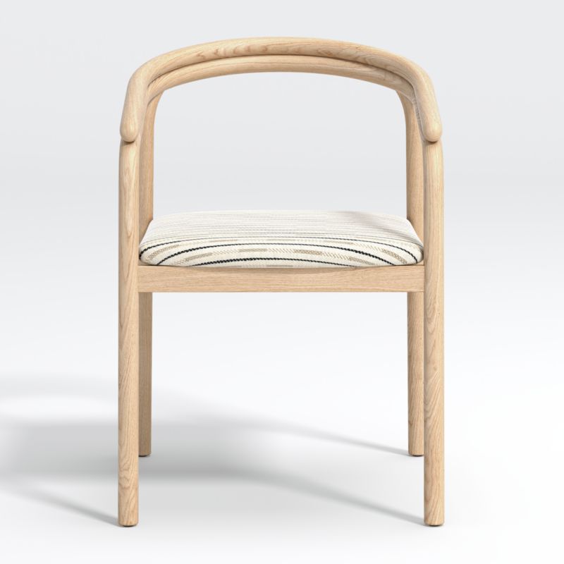 Redonda Wood Upholstered Dining Chair
