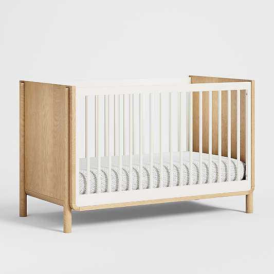 Redondo Two-Tone Baby Crib