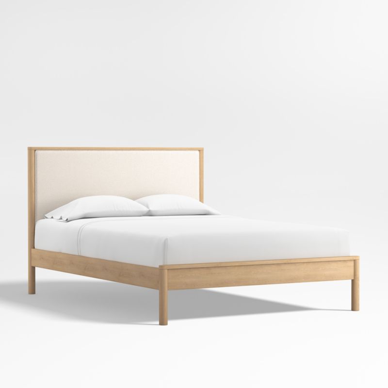 Redondo Natural Wood and Upholstered Kids Full Bed - image 0 of 7