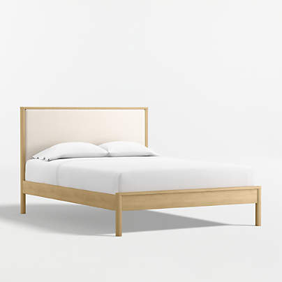 Redondo Natural Wood and Upholstered Kids Full Bed