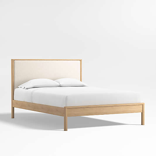 Redondo Natural Wood and Upholstered Kids Full Bed