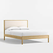Mira Cerused Natural Oak Kids Twin Bed