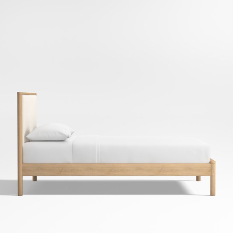 Redondo Natural Wood and Upholstered Kids Full Bed - image 6 of 7