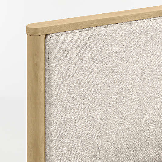 Redondo Natural Wood and Upholstered Kids Bed