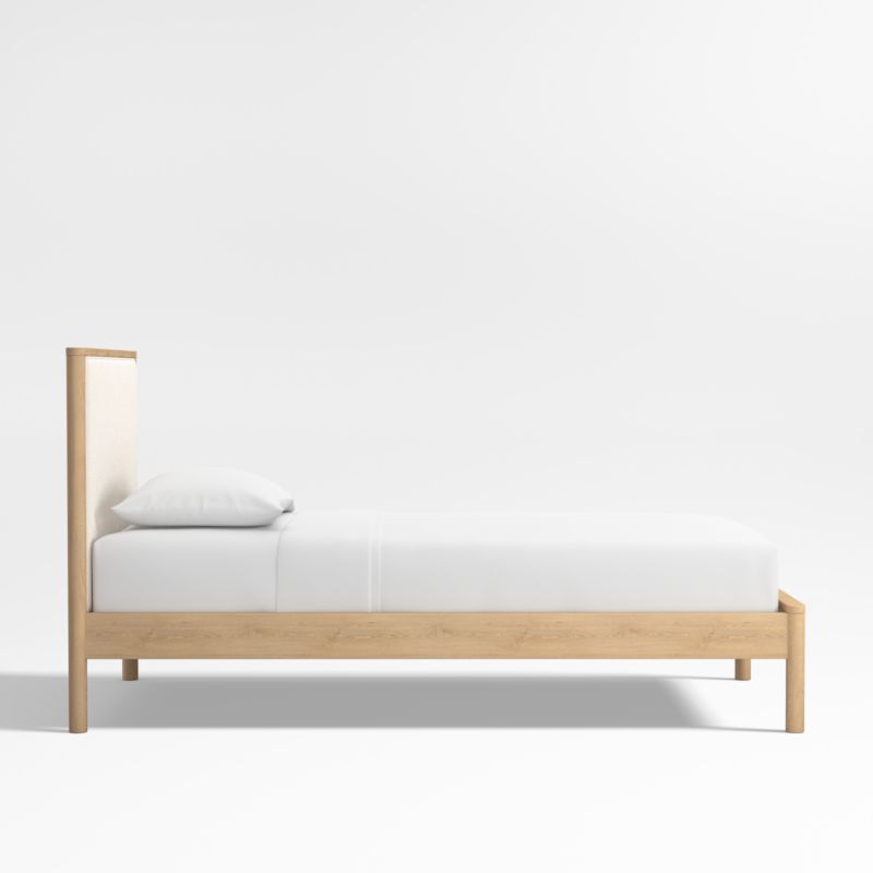 Redondo Natural Wood and Upholstered Kids Twin Bed - image 5 of 6