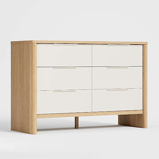 Redondo Kids Wide Two-Tone Dresser