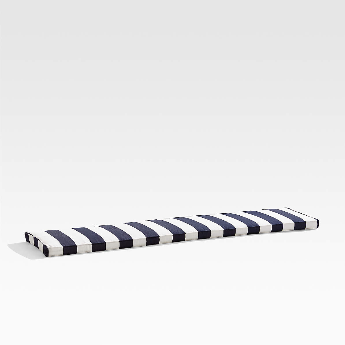 navy bench cushion