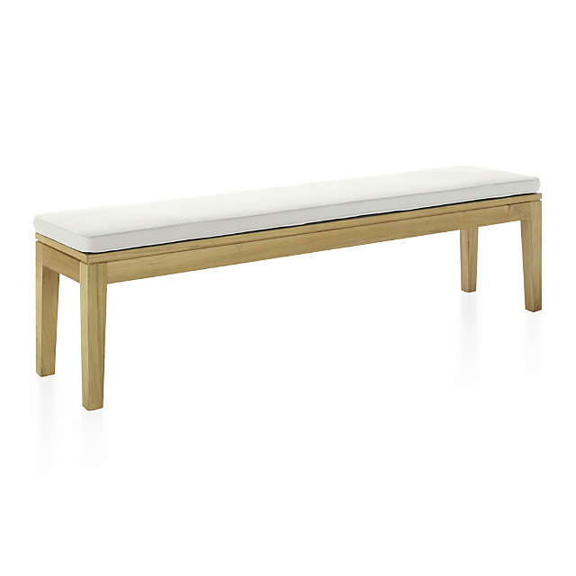 sunbrella dining bench cushion