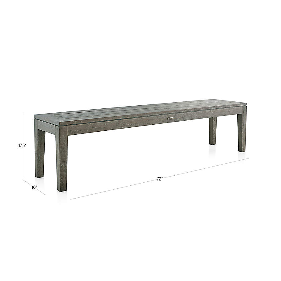 Crate and outlet barrel outdoor bench