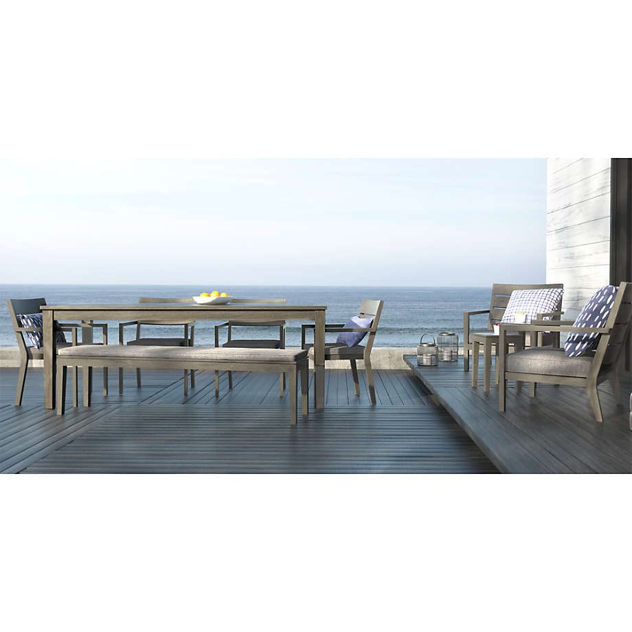 Grey cheap wash teak