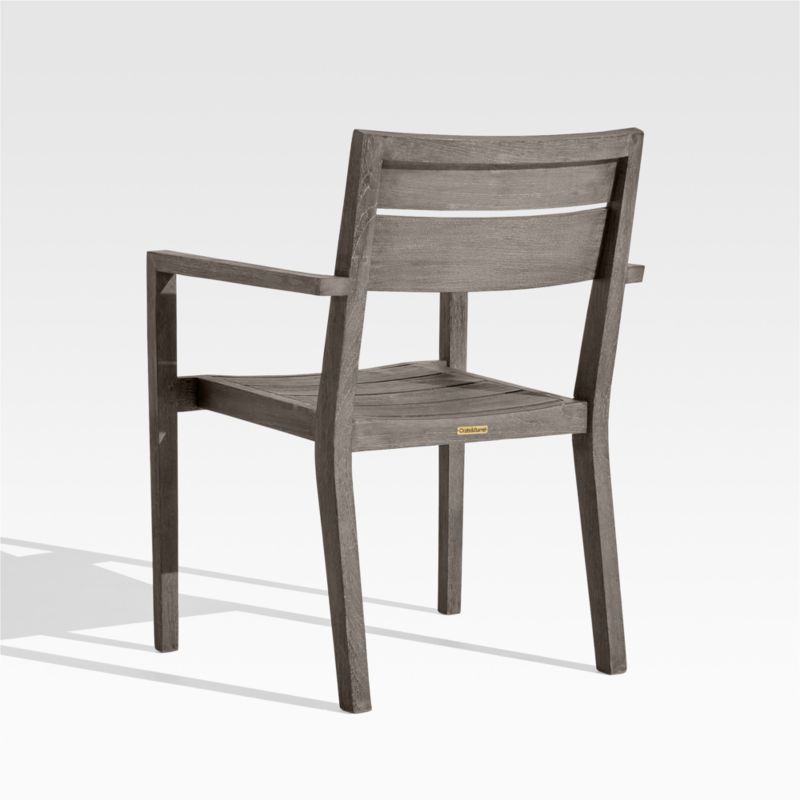 Regatta Grey Wash Stackable Dining Chair. - image 10 of 13