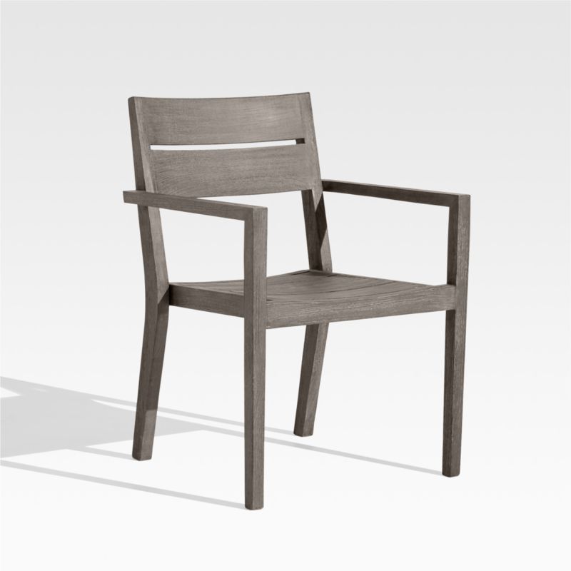 Regatta Grey Wash Stackable Dining Chair. - image 11 of 13